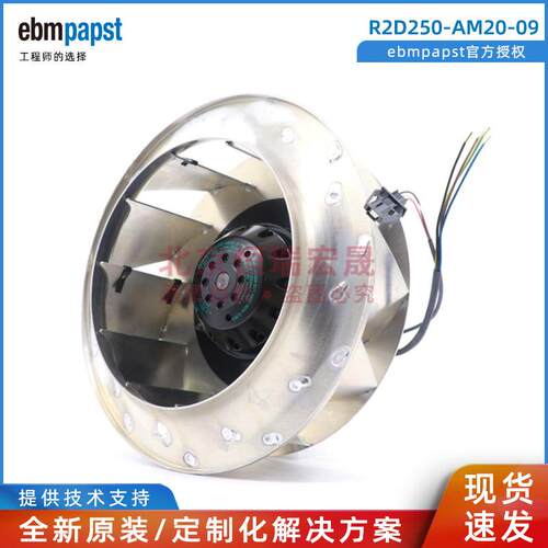 依必安派特 R2D250-AM20-09 400V 0.30A 170W 2700转 带温度感应