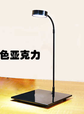 黑色亚克力鱼缸灯 LED水草灯专业造景水族灯吊灯草缸补光灯