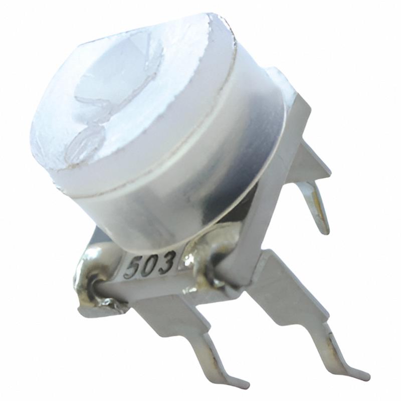 6毫米陶瓷玻璃釉耐高温可调电阻8毫米微调电位器1K5K10K20K50K5M