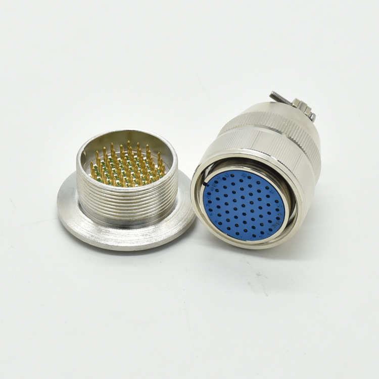 玻璃烧结连接器-真空箱气密性连接器MX33-55P卡箍式接头