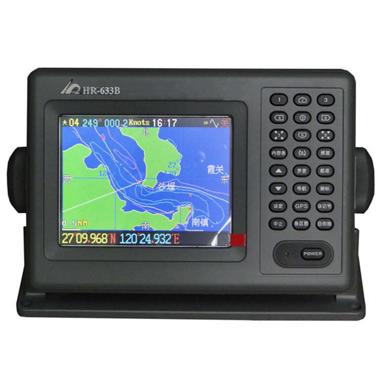 华润HR633B 船用GPS卫星导航仪 5寸航海定位仪