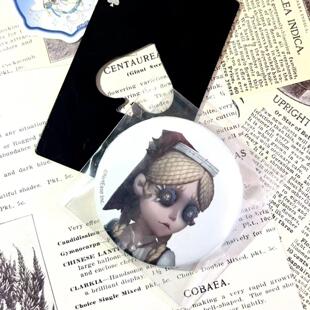 第五人格周边玩具商白底吧唧徽章马口铁同人谷子装饰胸针送礼物