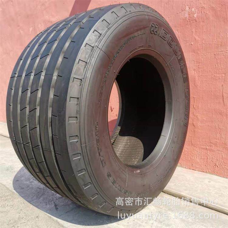 双钱445/45R19.5全钢拖板车轮胎 真空轮胎修井机轮胎工程机械轮胎