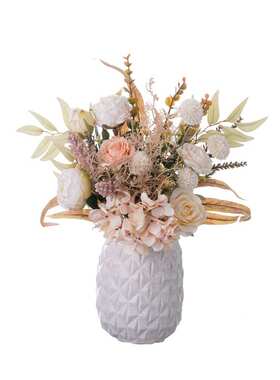 挂墙风饰手札婚庆手柳设计岸捧花束cf01433凉墙家居装饰花仿真微