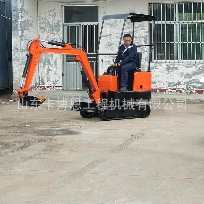 卡博恩微挖KBE-16型液压履带式小型挖掘机破碎锤抓木机