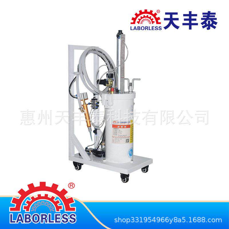 导热硅胶半自动点胶机2600ML硅胶点胶机球泡灯手动白胶点胶机