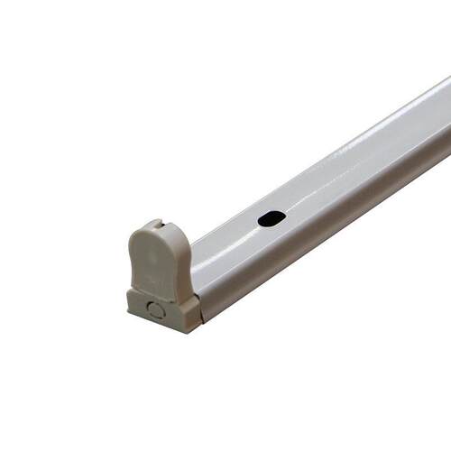 LED灯管T8一体化支架全铁皮工程日光灯支架1.2m日光灯管支架厂家