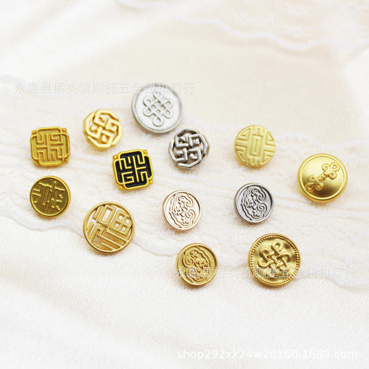 古风合金钮扣喜字祥云镂空福字金属扣中式唐装前襟门襟袖口装饰扣,纺织面料/辅料/配套,其他纺织辅料,淘宝优惠券,粉丝福利购,淘宝优惠卷