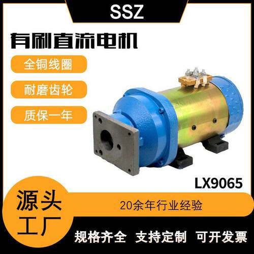 源头工厂翻斗车油泵有刷直流电机电动三轮车自卸液压动力元