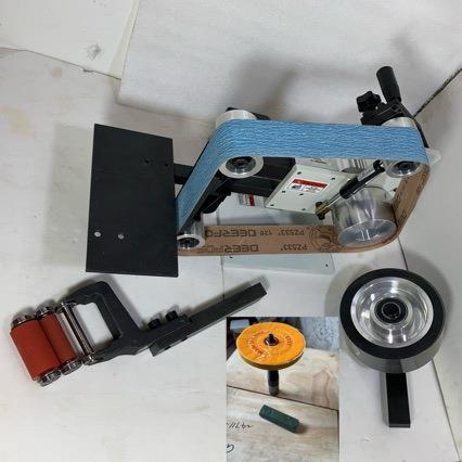 刀友knifriend 砂带机KF915LW抛光机DIY打磨刀机木工抛光不锈钢