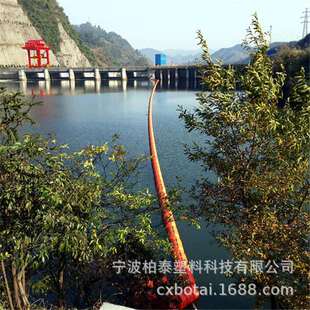20*100拦污浮筒水面水草漂浮物拦截浮筒水电站闸口拦污浮筒