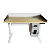 智讲台多媒体电大学演讲台创客教师室钢制教讲桌动可升降讲台慧桌