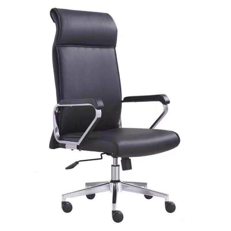 人体工学椅皮质办公椅升降旋转椅西皮椅子会议椅工程款