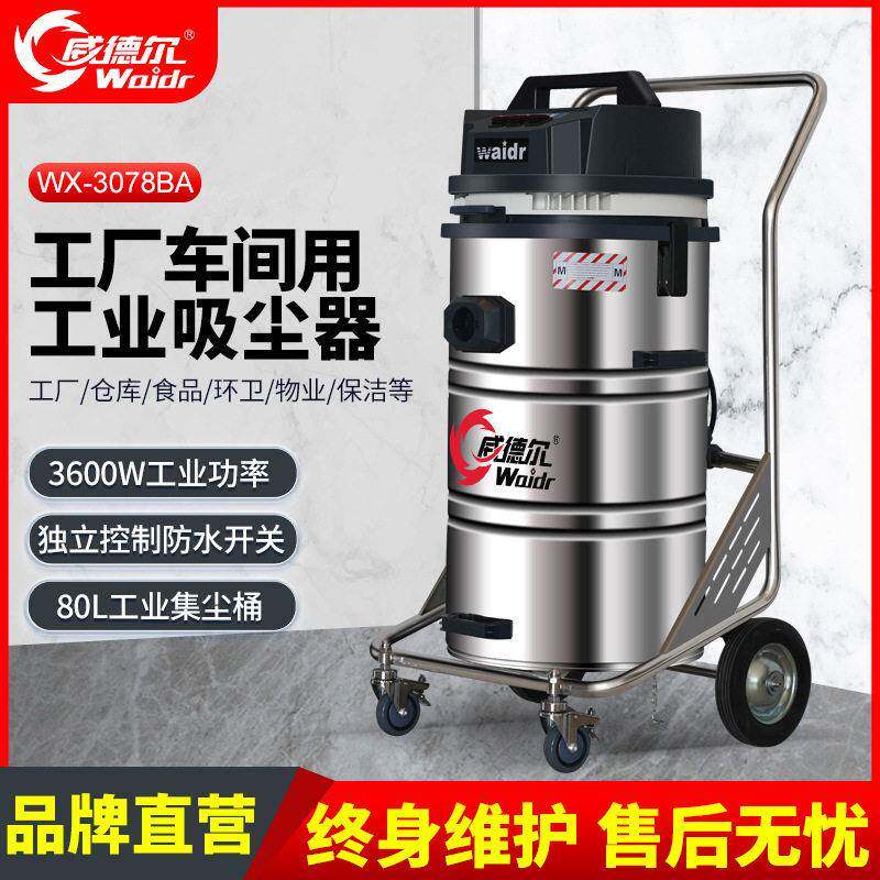 600W工厂车间用吸尘器吸金属粉尘用220V干湿两用工业吸尘器