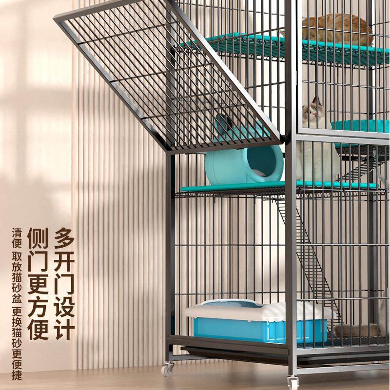 猫笼超大笼子家用室内大自由空间带厕所一体别墅两层屋猫咪厂家,宠物/宠物食品及用品,猫窝/屋/帐篷/沙发,淘宝优惠券,粉丝福利购,淘宝优惠卷