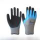 左右手730手套劳保滑耐工作防水防滑发泡乳胶皱纹建筑工地机械