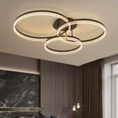 客厅灯2021年新款 现代简约大气轻奢led吸顶灯主卧室北欧大灯灯具