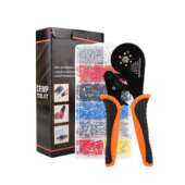 管型接线端子压线钳冷压欧式 电工专用针型管形六边6边16平方管状