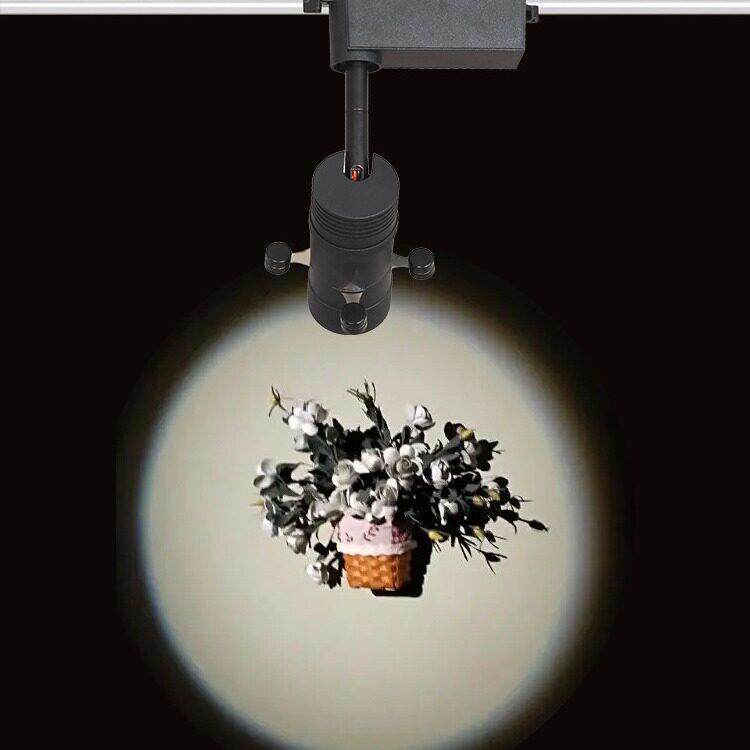 切光灯 字画展览展会画廊明装博物馆聚光led轨道截光调形状照画灯