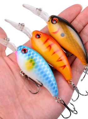 1Pcs Crank Fishing Lure Bait Wobbler 14g 10cm Minnow Isca Ar