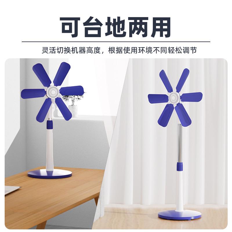 迷你小电风扇静音强力厨房风扇制冷台式小型宿舍落地扇超静音卧室