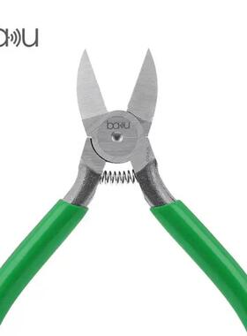 巴酷BA-625手动工具切割钳剪线钳Cr.V60C铬钒钢尖嘴扁嘴老虎钳5寸