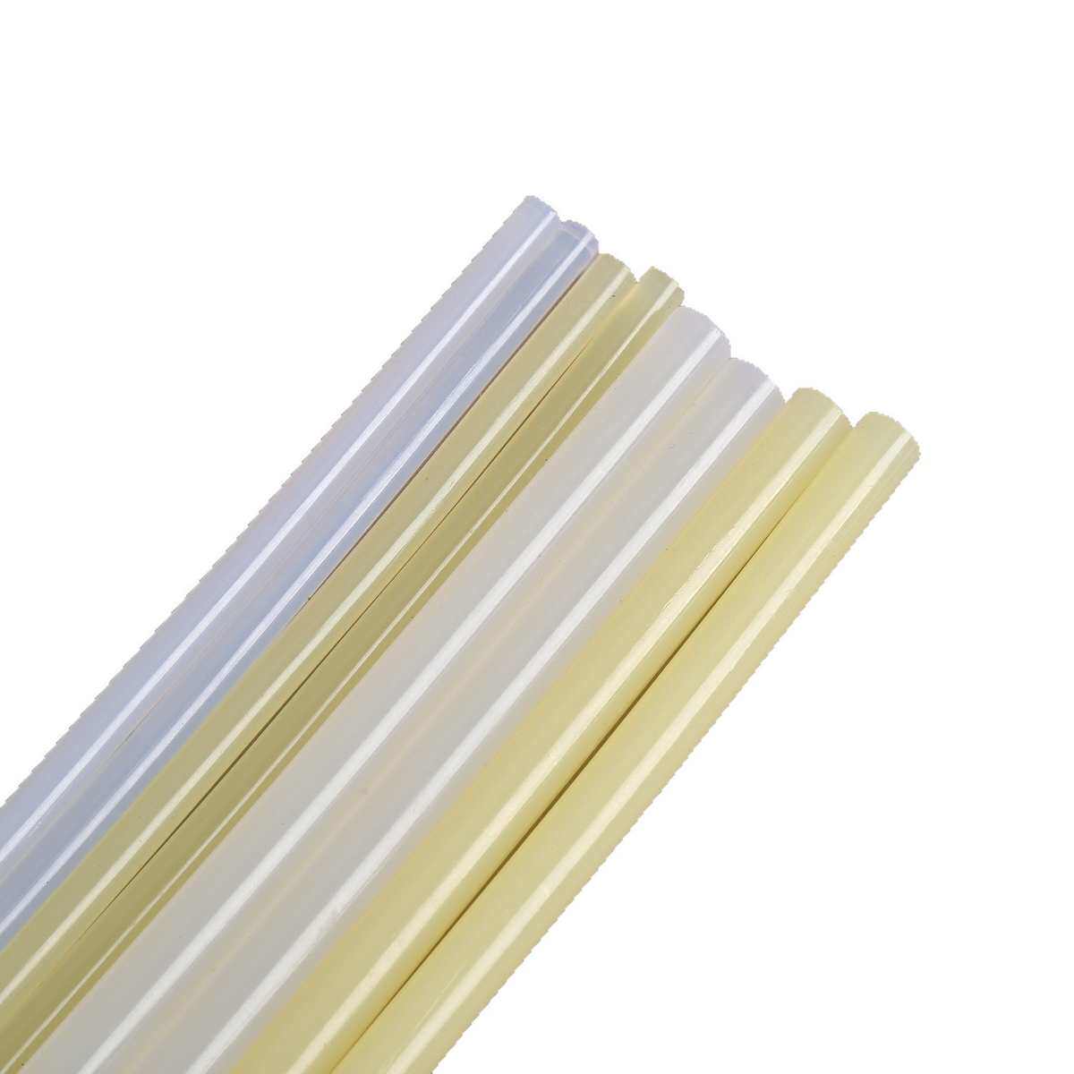 【整箱批发】批发高粘性热熔胶棒7mm11mm热熔胶条透明高粘胶棒