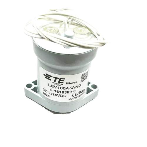 TE泰科LEV100A5ANG 9-1618389-8高压直流继电器24V新能源接触器