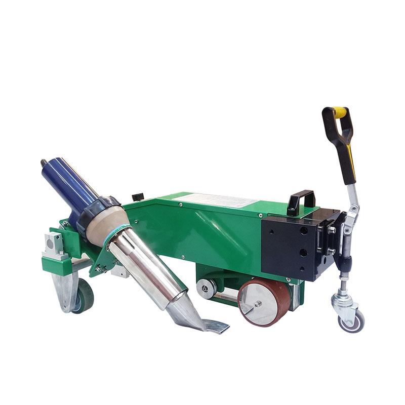 定制pvc 防水材料焊接屋机爬焊TOP4500A机顶防水焊接机 to防p水卷