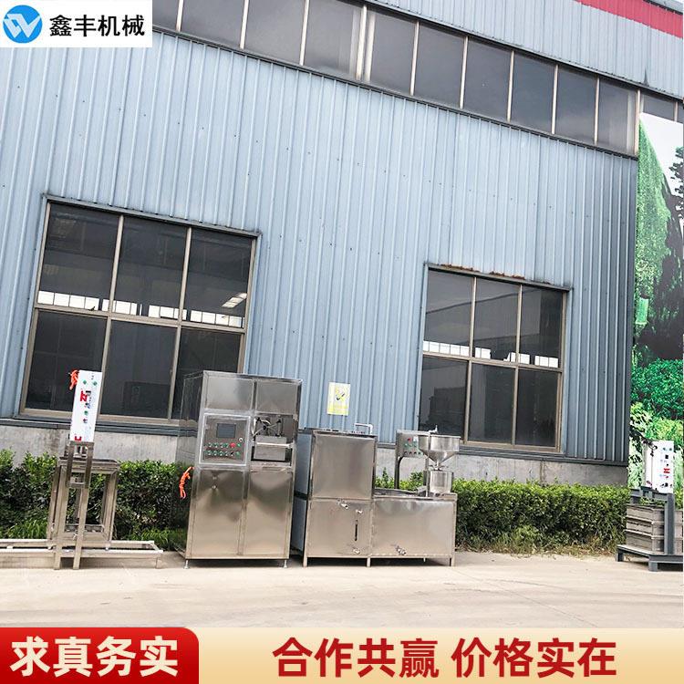全自动压豆腐干机 半自动豆腐干机操作视频 免费培训技术