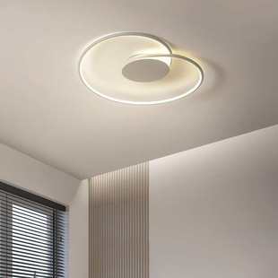 卧室主灯北欧主卧房间灯睡房灯ins风极简灯具现代简约餐厅吸顶灯