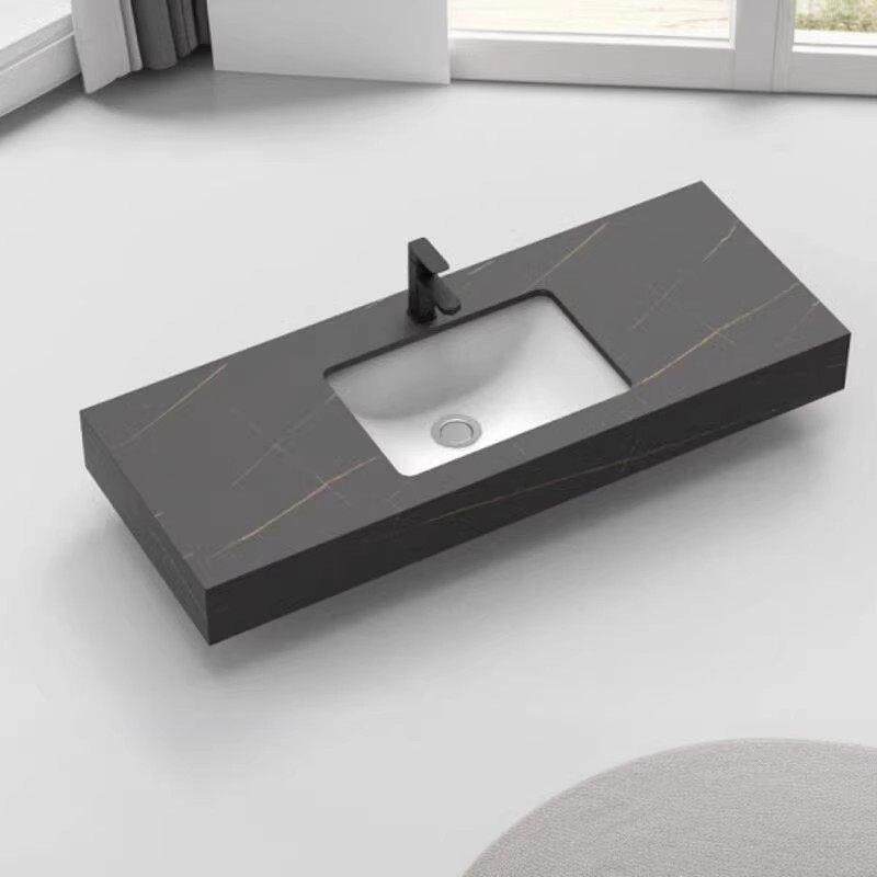 岩板陶瓷一体盆浴室台面卫生间洗手盆洗漱盆定制酒店洗手台洗手池,家装主材,台下盆,淘宝优惠券,粉丝福利购,淘宝优惠卷