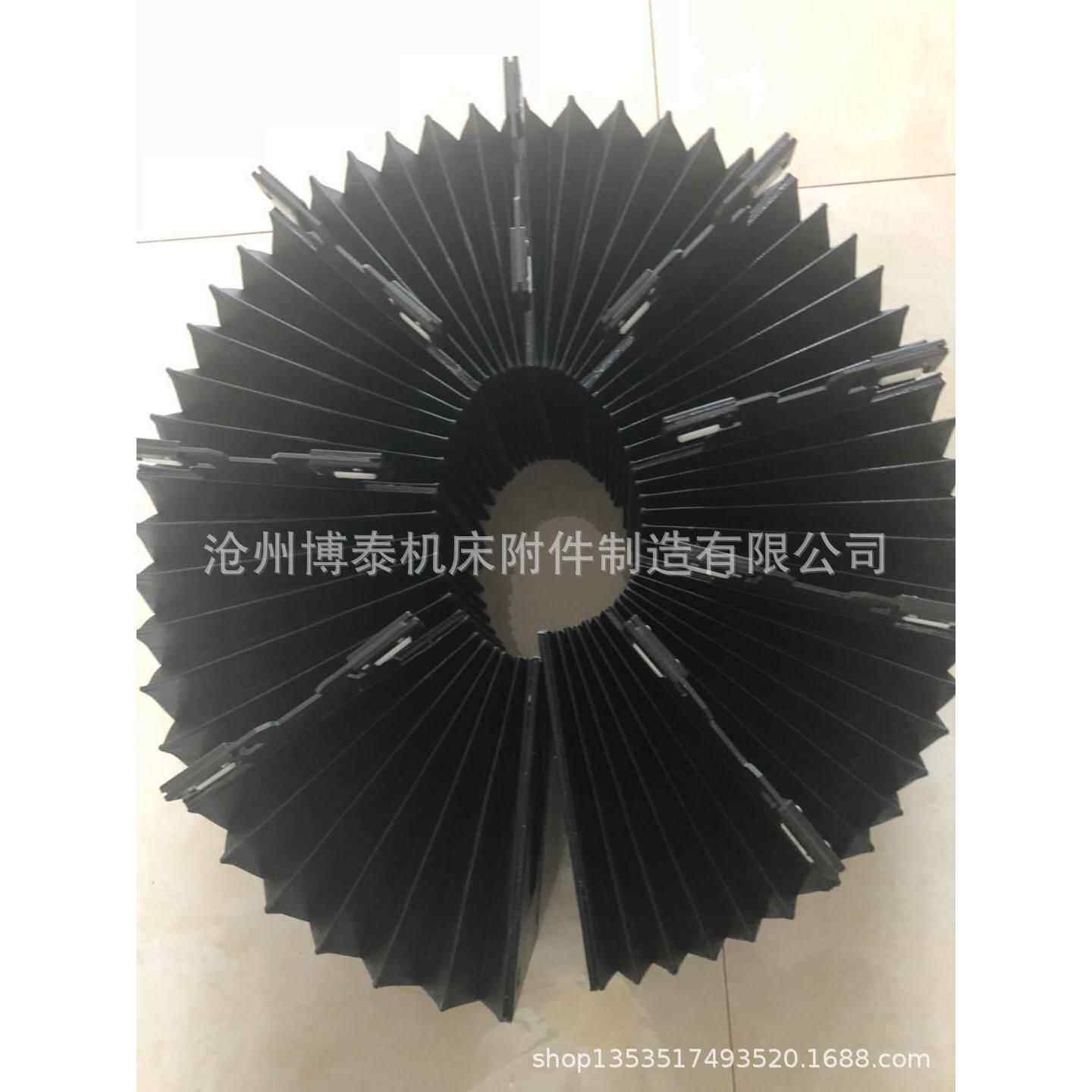 制作加工机床风琴伸缩式柔性防护罩 直线导轨方形防尘罩