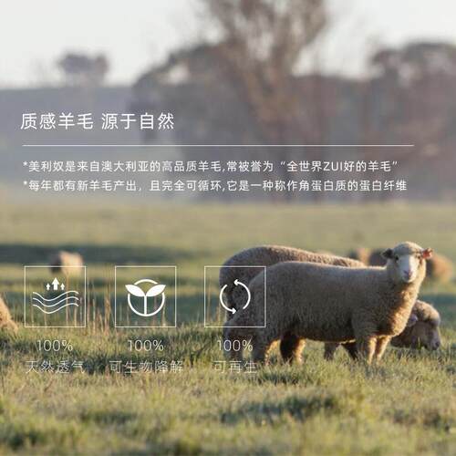 美丽诺羊毛1x1罗纹面料 40S人棉羊绒保暖1*1罗纹布羊毛针织坑条布