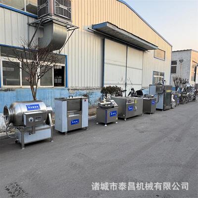 台湾AWS烤肠加工流水线宠物肠加香套工设小型香肠备生产线蒜肠成
