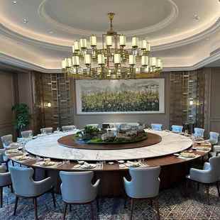 中山工厂直销豪华酒楼会所餐饮店餐饮大包间包厢吊灯饭馆包房圆形