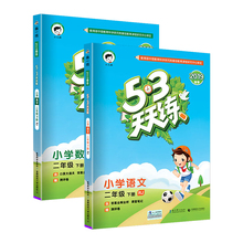 2020春 53天天练二年级下册 语文数学 全套人教版 小学生同步练习册五三课时单元期末模拟测试卷题训练课堂作业本课内外辅导书