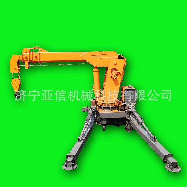 5吨液压移动起重机 码头港口手推式小型吊机 移动起重机价格
