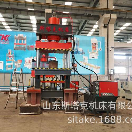 15T四柱三梁液压机液压垫双动拉伸油压机金属成型压制压力机