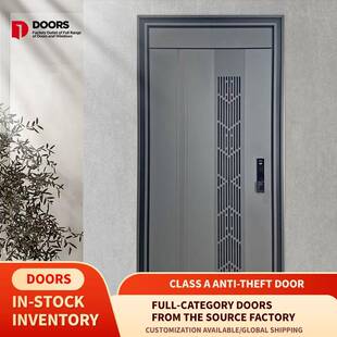 OP甲级10公分进户门家用入户门室内房间子母单门OPM7门中门