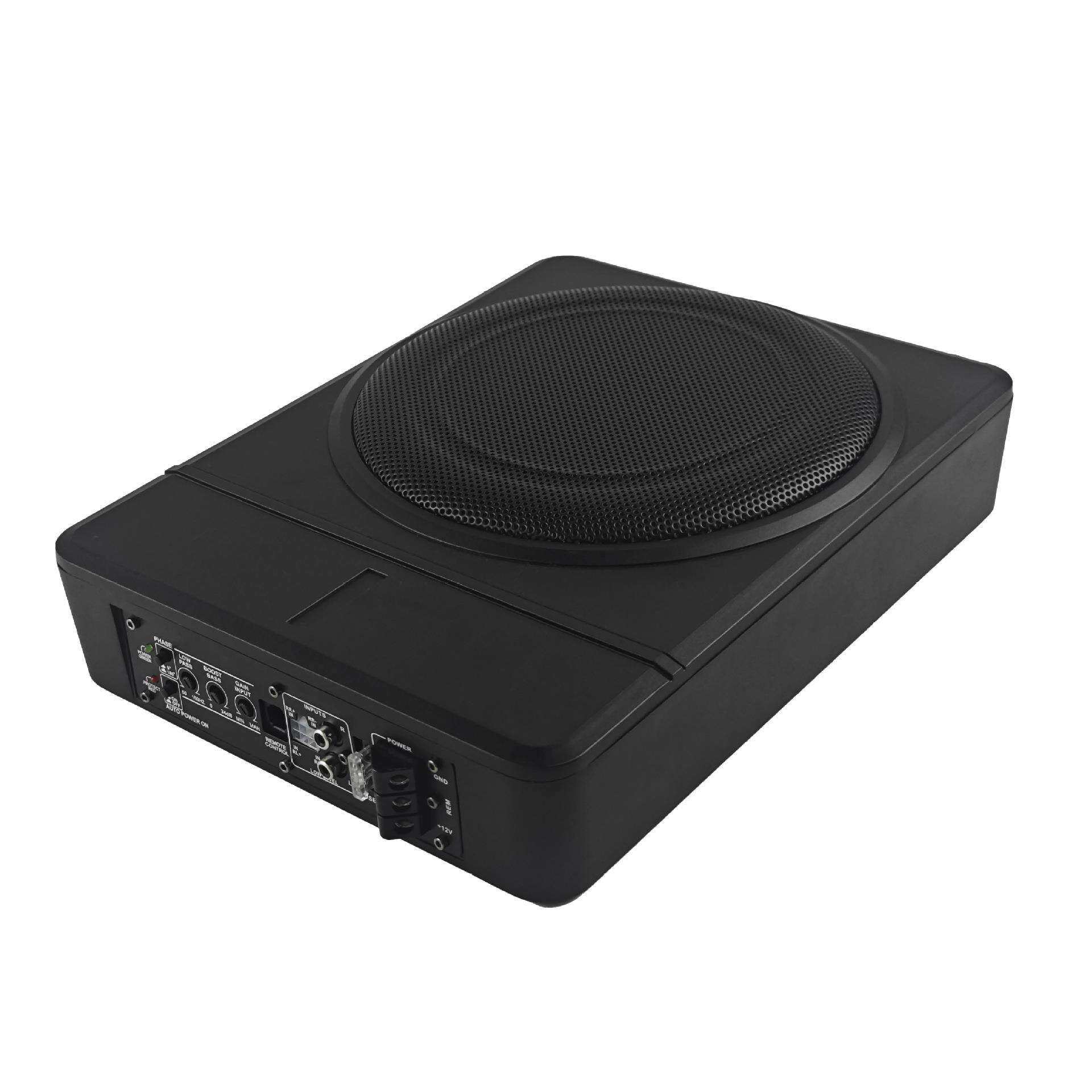 工厂8/10寸汽车音响低音炮改装座椅炮超薄音箱有源车载低音炮