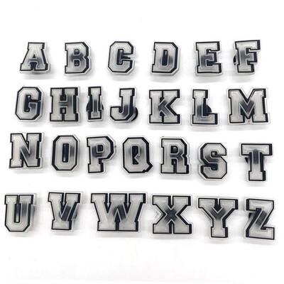 1pcs Letter P Shoe Charms Decorations For Croc DIY Luminous