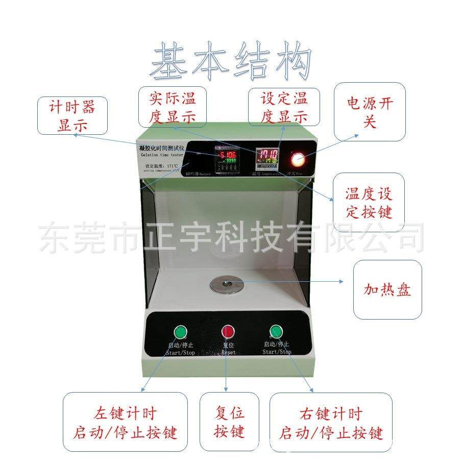 凝胶化时间测试仪预浸料环氧树脂时间测试仪玻纤PP半固化片