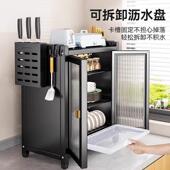 厨房碗碟收纳柜台用面防碗盘沥水尘架家餐具多层整架理碗筷置碗碟