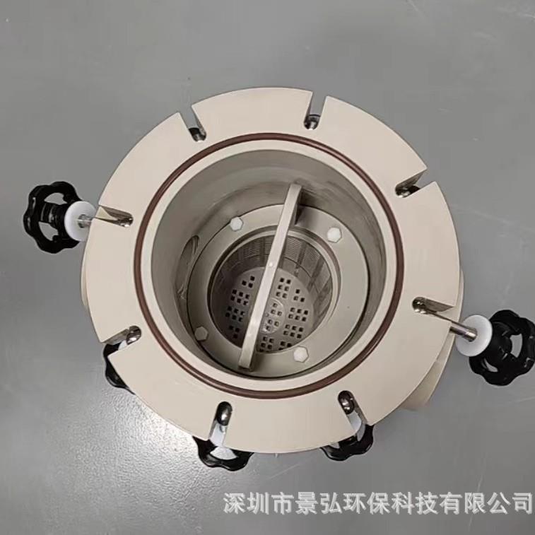 毛发过滤器前置粗效杂质过滤大颗粒过滤PP篮式过滤器