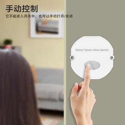 zemismart智能86二路开关底座matter协议GoogleHome