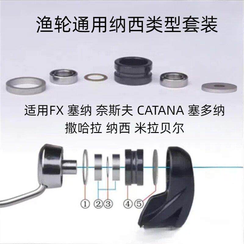 禧玛诺纳西 塞多纳 撒哈拉 斯塔迪克 万福德 F4 F6过线环轴承套装