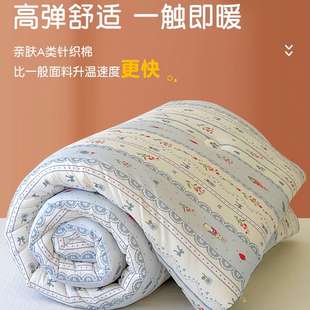A类母婴级牛奶针织棉大豆被子儿童学生宿舍春秋被加厚冬被芯夏被