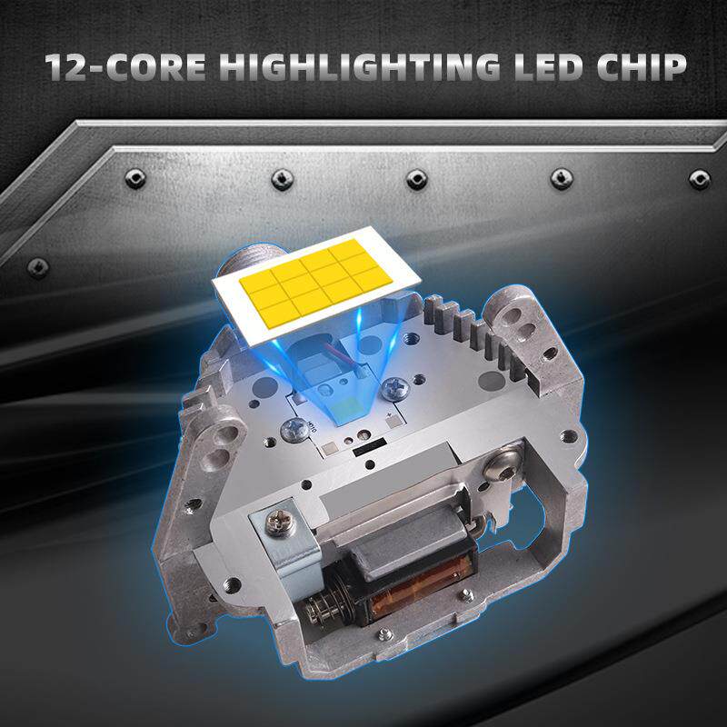 三为车灯SANVI 3寸无损H9 LED双光透镜大灯55W 62W 5500K车灯升级