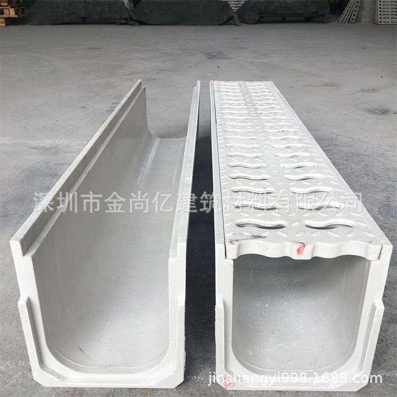 成品树007脂性排水沟槽成品线下专水道水槽公园临建小区用排水沟
